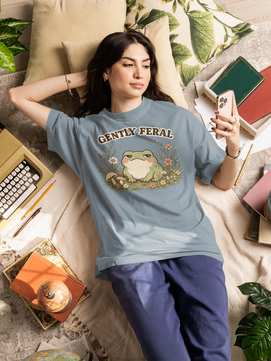 Gently Feral Frog Shirt