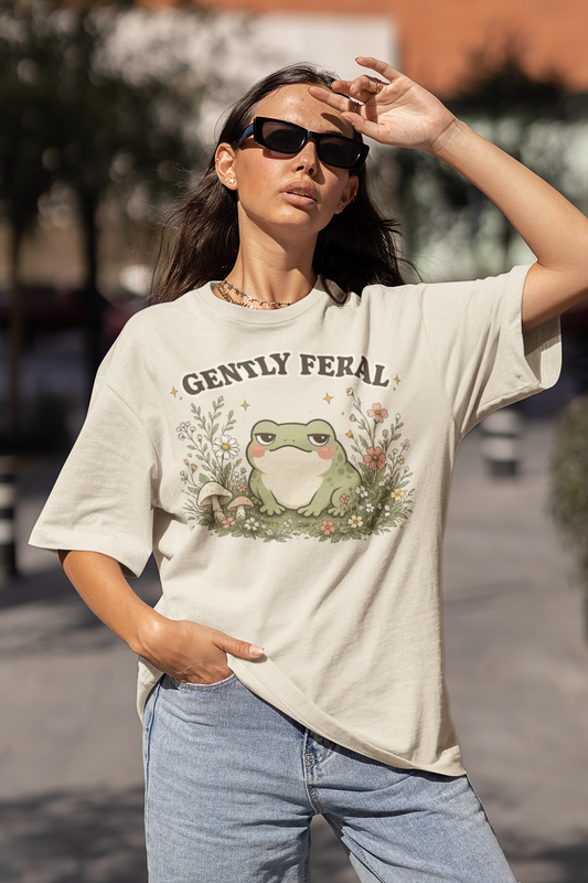 Gently Feral Frog Shirt